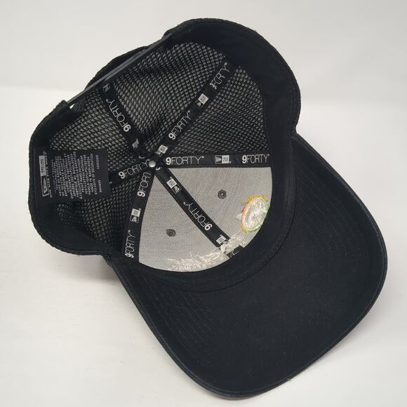 Pacific Steel & Recycling Trucker Hat Black OS Adjustable Mesh Back New Era - Picture 7 of 9
